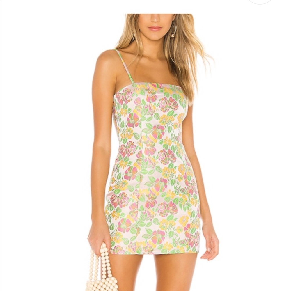 Majorelle Pearson Dress in Flamingo